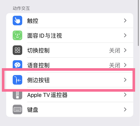 海晏苹果14维修店分享iPhone14 Plus侧键双击下载功能关闭方法 