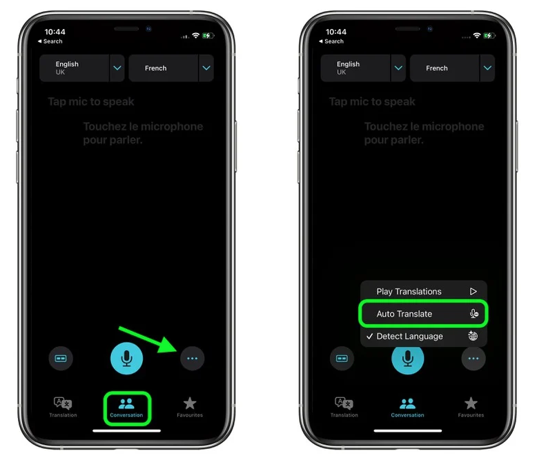 海晏苹果手机维修分享iOS 15 “翻译” App 新改进 